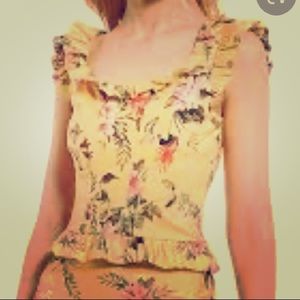 ANTONIO MELANI Nico Floral Top
